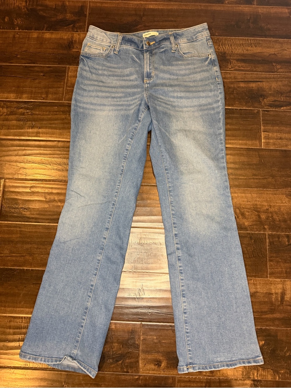 Sonoma Goods For Life Women's Size 10 Bootcut Jeans Medium Wash Denim Stretch